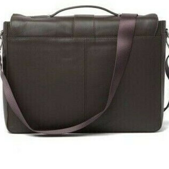 SOLD!NWT! Cole Haan Leather Crossbody Briefcase - Picture 2 of 10